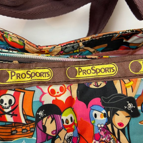 ProSport Tokidoki like Print Tote bag Large - Picture 3 of 16